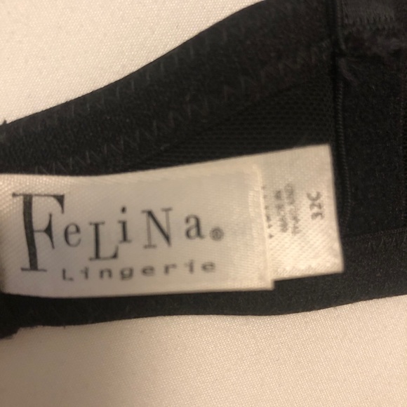 Felina Lush Lace full busted underwire bra. Size 32C - Picture 5 of 5